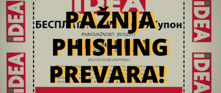 Idea kupon od 10000 din je PREVARA!