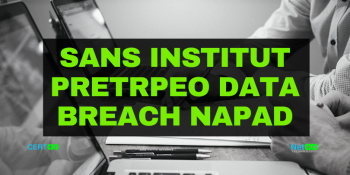 SANS institut pretrpeo Data Breach napad SANS institut pretrpeo Data Breach napad