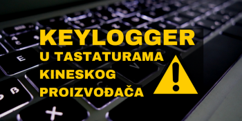 Otkriven keylogger u tastaturama kineskog proizvođača Otkriven keylogger u tastaturama kineskog proizvođača