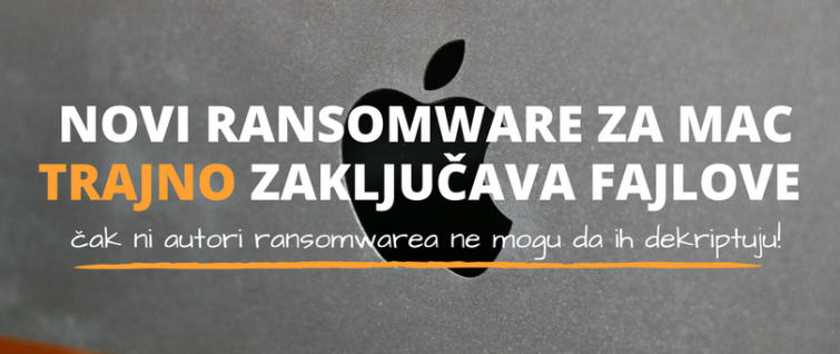 Ransomware za Mac trajno zaključava fajlove