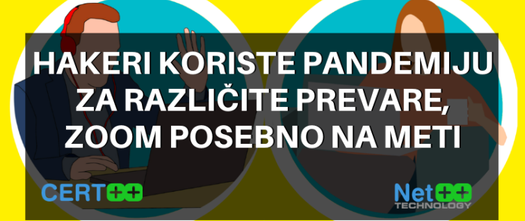 Hakeri koriste pandemiju za različite prevare, Zoom posebno na meti