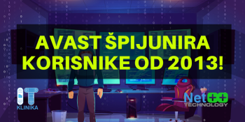 Avast špijunira korisnike od 2013! Avast špijunira korisnike od 2013!