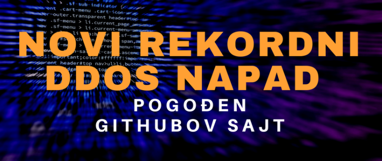 Novi rekordni DDoS napad, pogođen Githubov sajt