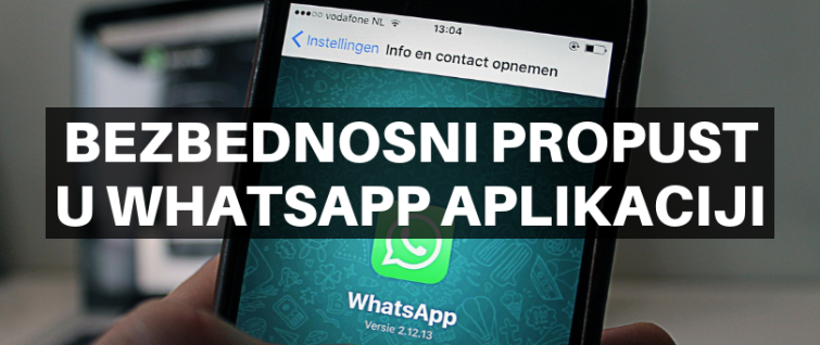 Bezbednosni propust u WhatsApp aplikaciji