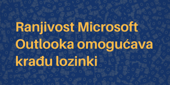 Microsoft Outlook ranjivost omogućava krađu lozinki Microsoft Outlook ranjivost omogućava krađu lozinki