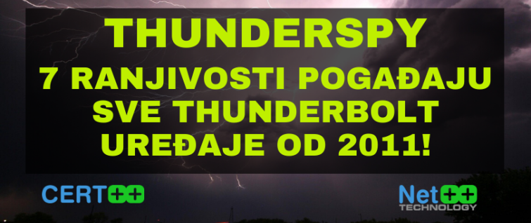 Thunderspy - 7 ranjivosti pogađaju sve Thunderbolt uređaje od 2011!