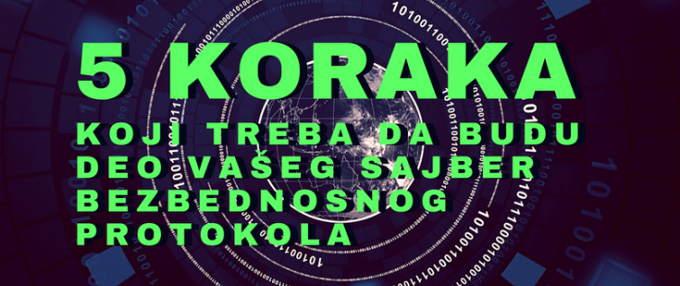 5 koraka sajber bezbednosnog protokola