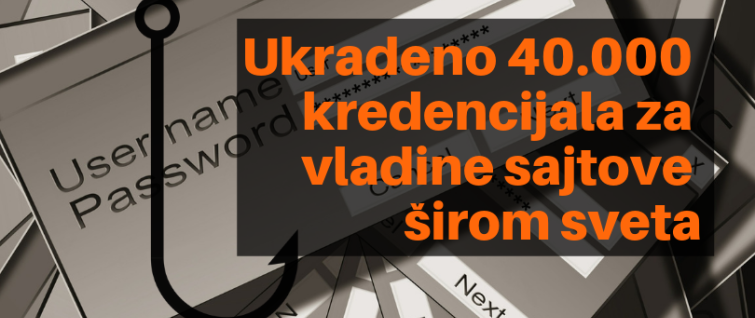 Ukradeno 40.000 kredencijala za vladine sajtove širom sveta