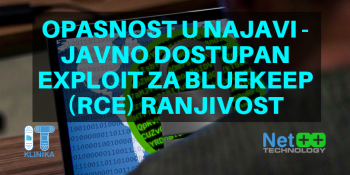 Opasnost u najavi - javno dostupan exploit za BlueKeep (RCE) ranjivost Opasnost u najavi - javno dostupan exploit za BlueKeep (RCE) ranjivost