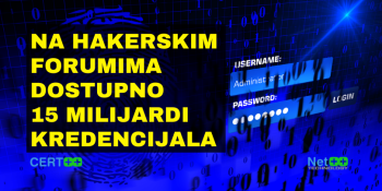 Na hakerskim forumima dostupno 15 milijardi kredencijala Na hakerskim forumima dostupno 15 milijardi kredencijala