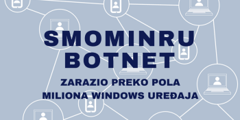 Smominru mreža botova zarazila preko pola miliona Windows uređaja Smominru mreža botova zarazila preko pola miliona Windows uređaja